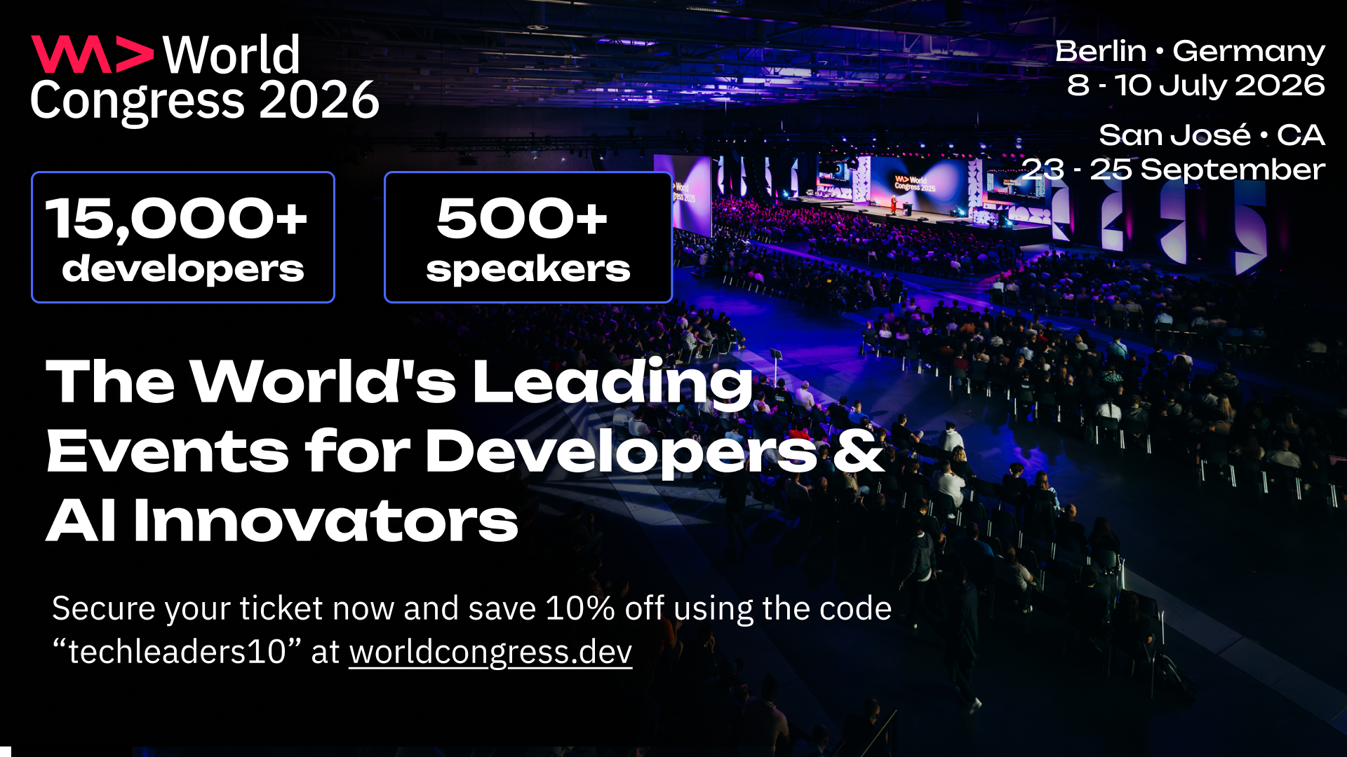 WeAreDevelopers World Congress 2026