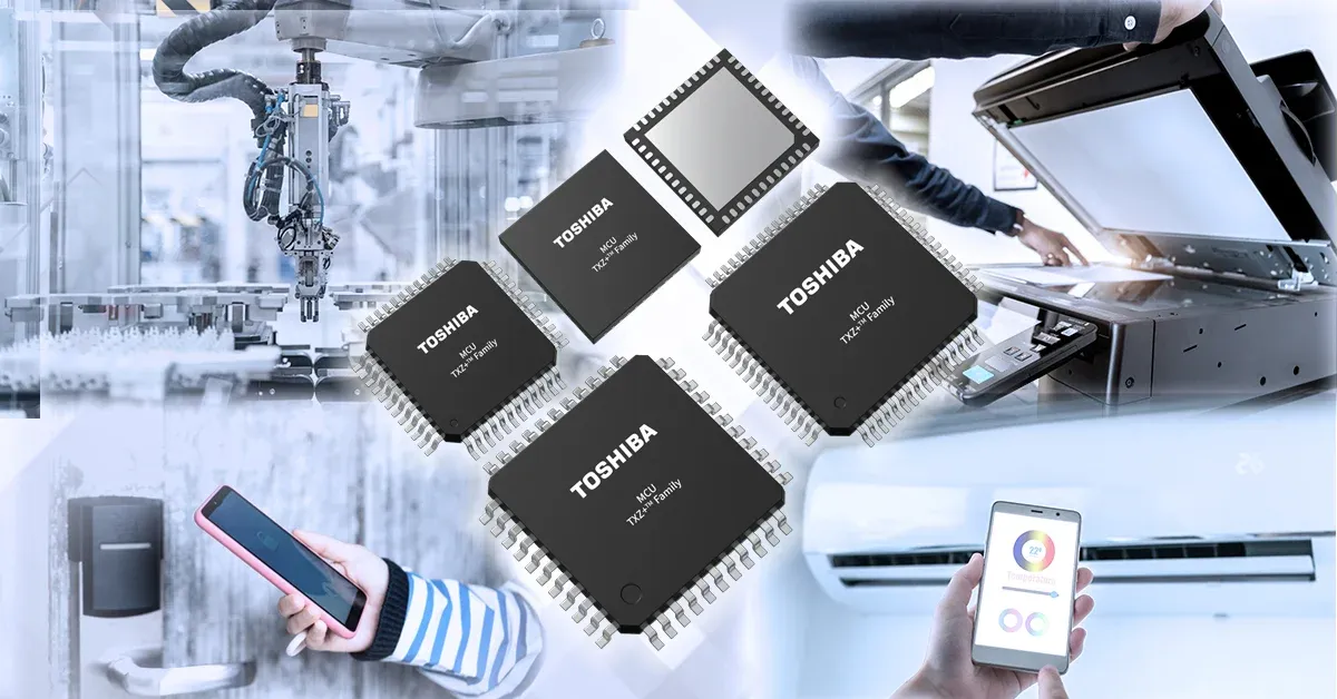 Toshiba Accelerates IoT Security Strategy with Launch of TXZ+ M4V Microcontrollers