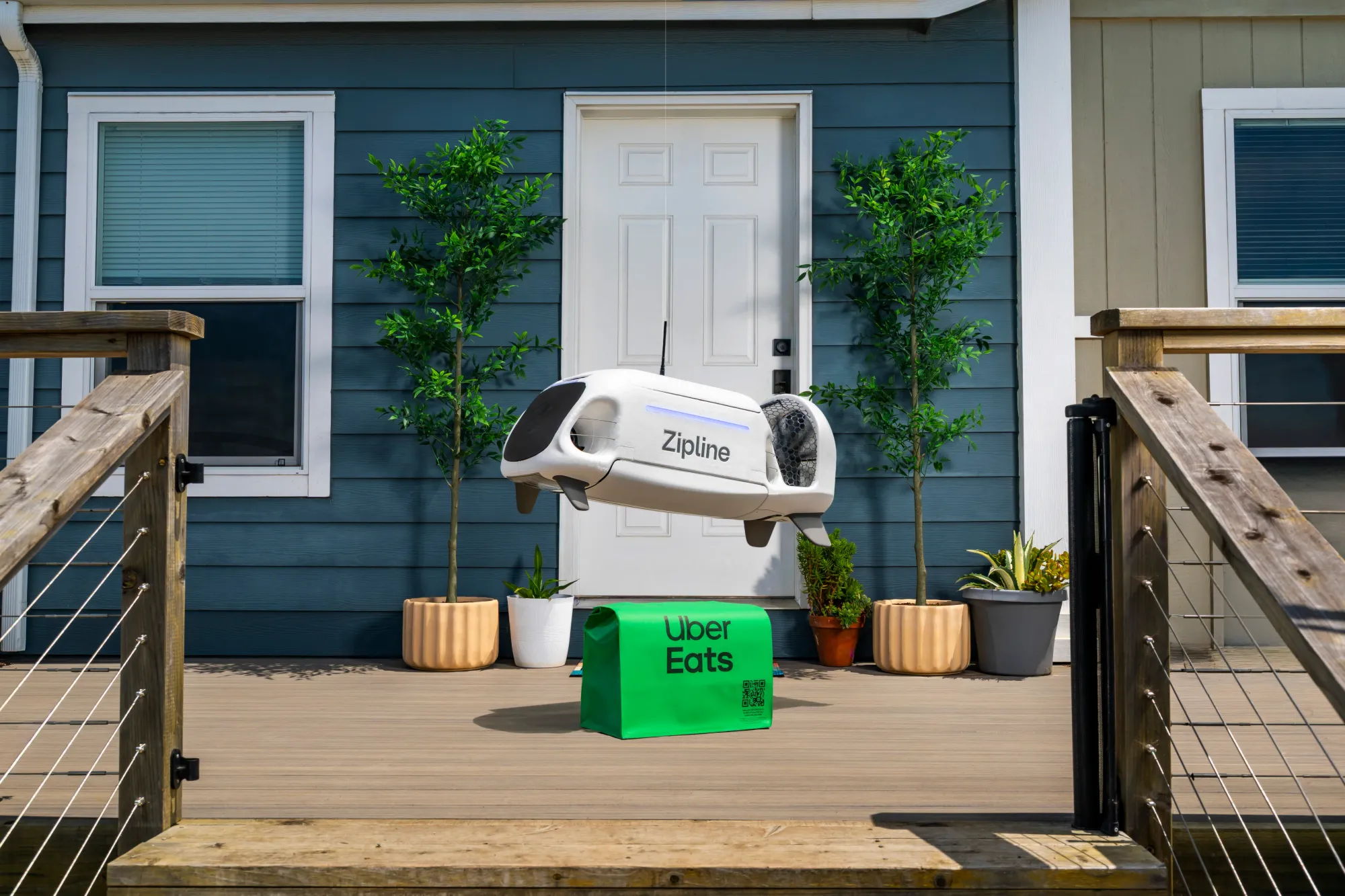 Uber and Zipline Target 1M Daily Drone Deliveries