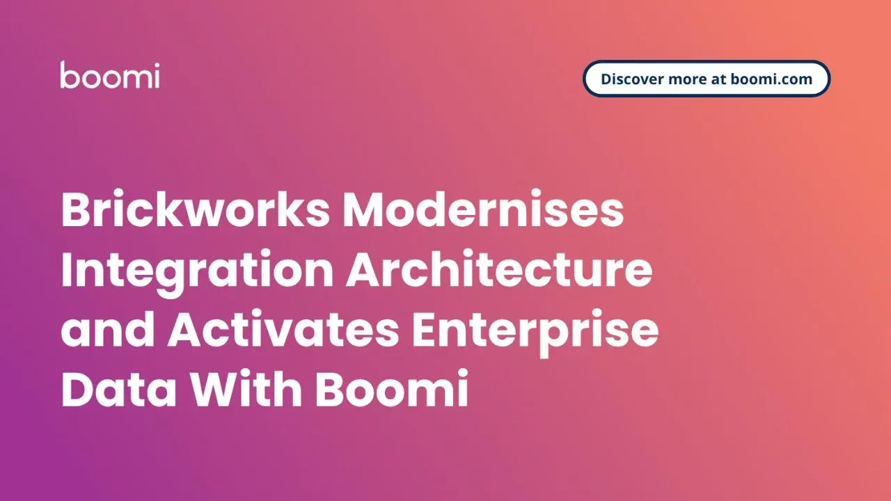 Brickworks Modernizes Integration Architecture with Boomi