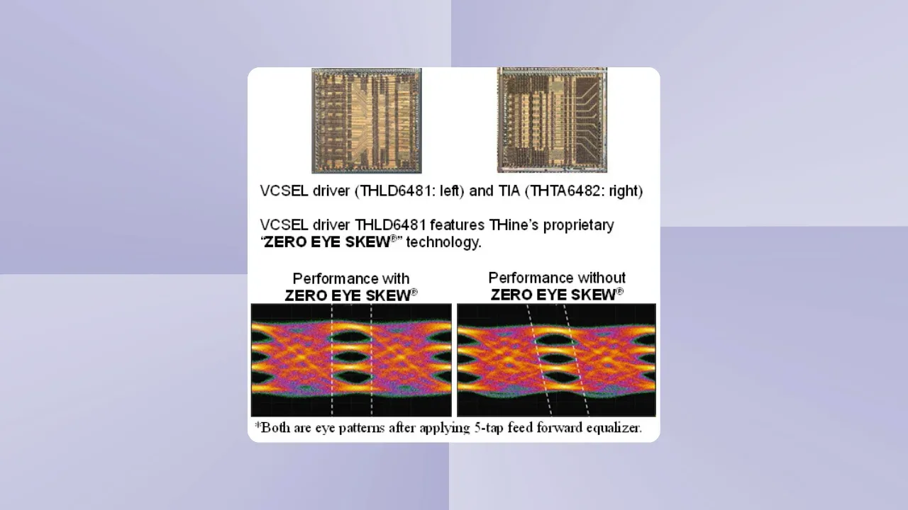 THine Targets AI Scale-Up with DSP-Free Optical Chipsets