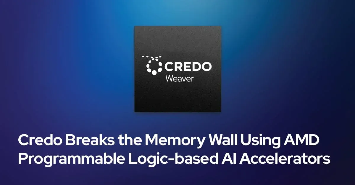Credo Scales AI Memory via AMD Versal Architecture