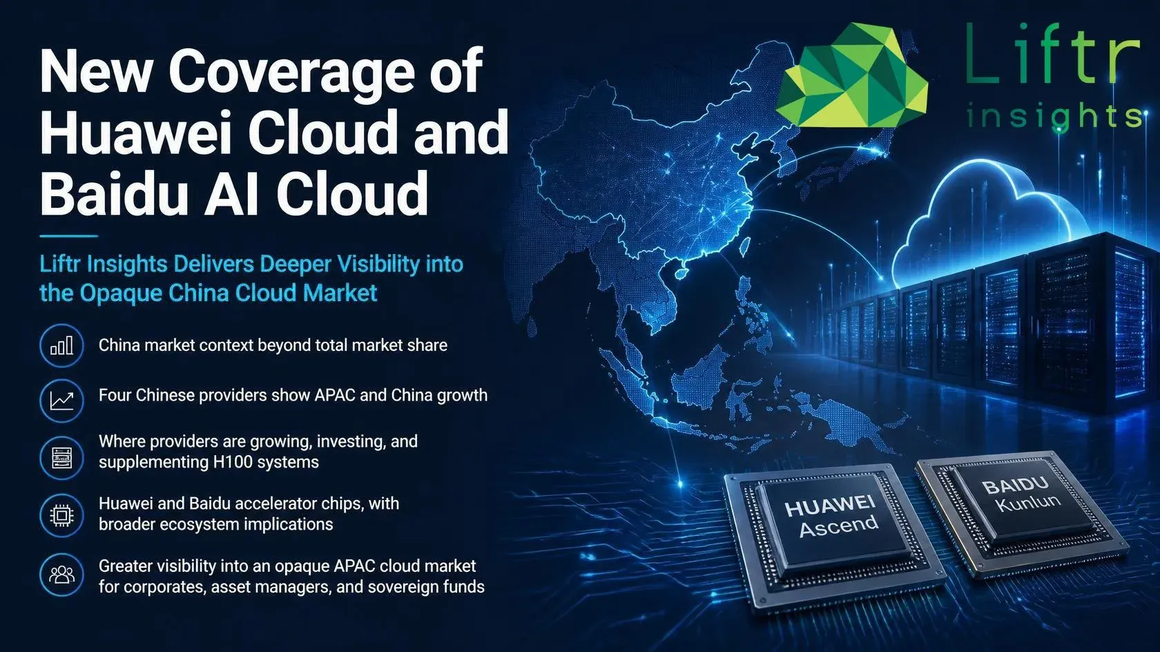 Liftr Insights Adds Huawei and Baidu to Cloud Intelligence Platform