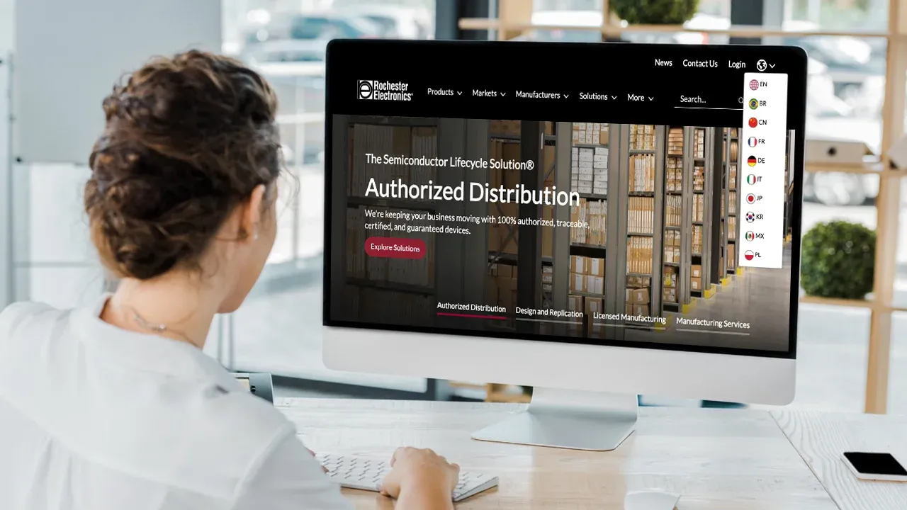 Rochester Electronics Expands Global Semiconductor E-Commerce
