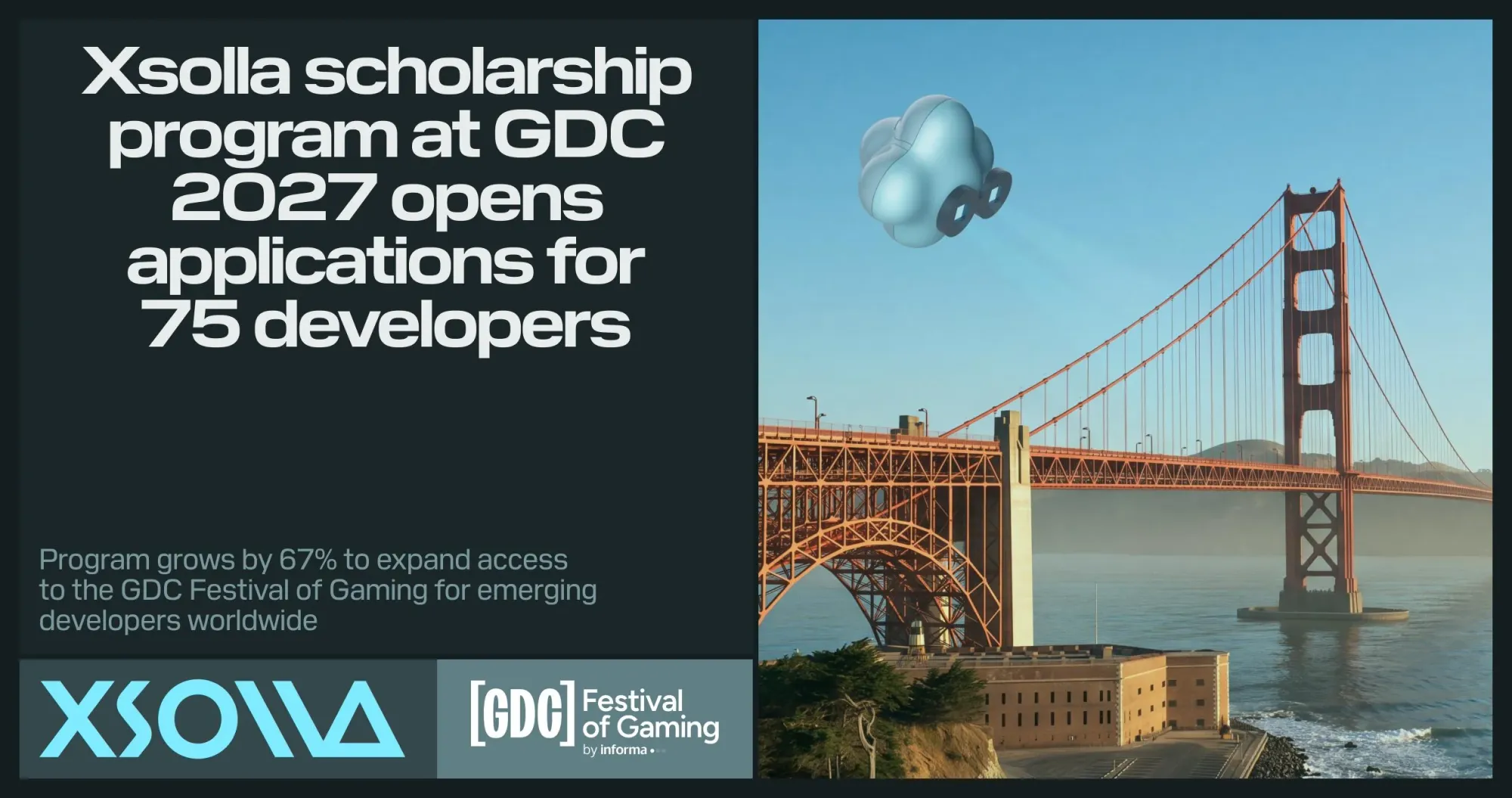 Xsolla Expands GDC 2027 Scholarship for Developers